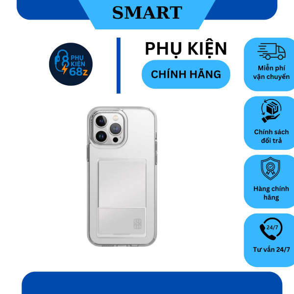 Ốp lưng iPhone 15 Pro Max Nhựa dẻo TPU UNIQ HYBRID Air Fender ID