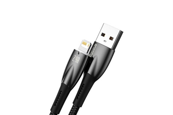 Cáp Lightning 1m Baseus Glimmer - Hình ảnh 2