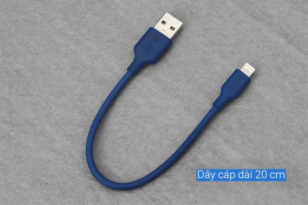 Cáp Lightning 0.2m - Hình ảnh 2